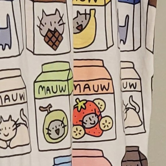 UNIQUE-MAUW MAUW MAUW MAUW CAT DESINGS TSHIRT - GREAT GIFT FOR THE CAT LOVER!!! - Picture 5 of 9